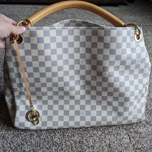 LOUIS VUITTON Damier Azur Artsy GM